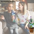 thumbnail image 3 of Juguete De Peluche De Cactus Bailando Juguete De Cactus Parlante Alimentado Por Batería Iluminado Incorporado 120 Canciones Juguete De Grabación De Cactus De Peluche Para Niños Cumpleaños Regalo De Na Muyoka  Hogar, 3 of 6
