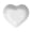 White-8CM, variant on Whyan Ceramic Heart Bowl, Small Serving Dish, Colorful Bowl For Fruits, Candy, Salads & Home Decor(White-8cm)