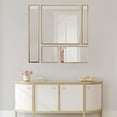 thumbnail image 7 of Bronze Metal Framed 5 Piece Accent Mirror Variety Set, 7 of 7