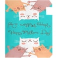 thumbnail image 3 of Mothers Day with Cats Magnetic Mailbox Cover MailWraps Garden Yard Home Decor for Outside Oversized-25.5" x20.8", 3 of 5