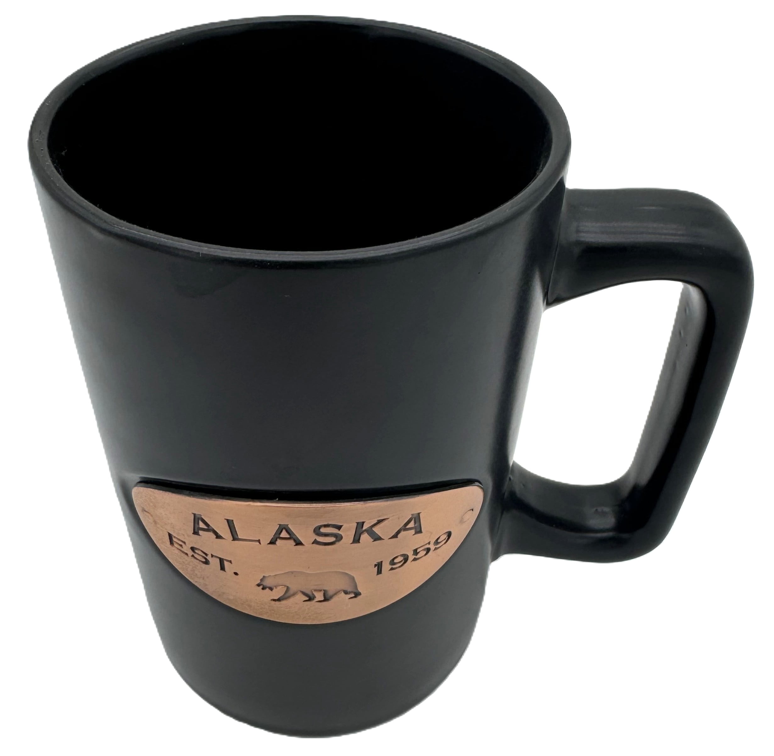 Alaskagift Bear Mug With Copper Inlay