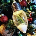 thumbnail image 1 of Xihbxyly Luces Led Navideñas de Bola de Nieve, Diseño de Cadena Mejorado, Funciona con Pilas, Uso Interior y Exterior, Ambiente Romántico, Perfectas para Fiestas Navideñas, Decoración Invernal, Longi, 1 of 1