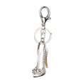 thumbnail image 2 of High Heel Shoe Keychain Rhinestone Crystal Shoe Keychain; Purse Car Key Chain Gift Girl Bag Decorative Alloy Keyring, 2 of 6