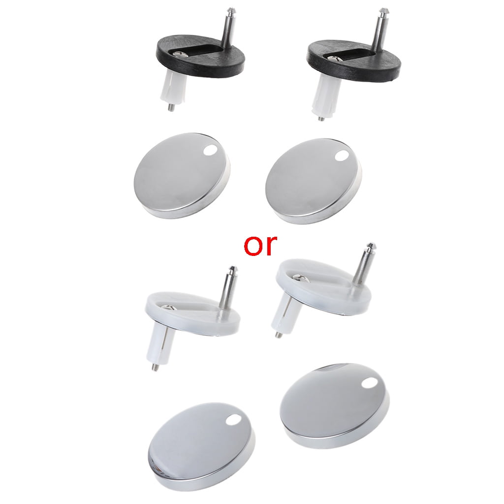 ✪ 2Pcs Top Fix WC Toilet Seat Hinges Fittings Quick Release Cover Hinge Screw