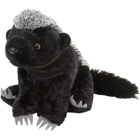 Wild Republic Honey Badger Plush, Stuffed Animal, Plush Toy, Gifts for Kids, Cuddlekins 12 Inches