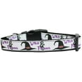 thumbnail image 2 of Halloween Pet Dog  Cat Nylon Collar or Leash, "Witch and Famous", 2 of 2