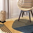 thumbnail image 4 of 10X14 Area Rug, Hallway, Living, room, Rectangle Carpet, Geometric Wool, Tufted Rugs, 4 of 10