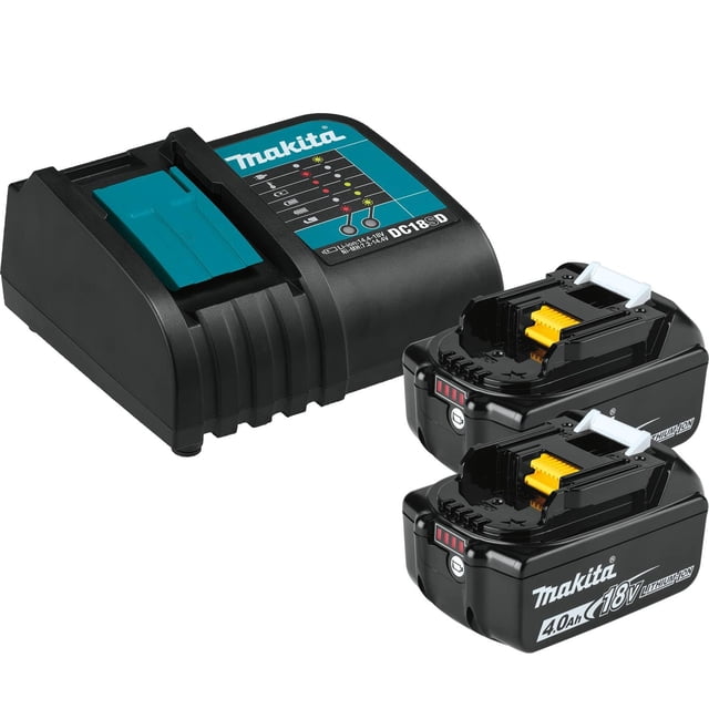 Paquete de inicio de batería y cargador Makita BL1840BSC2 18V