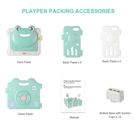 Barriere De Securite De Centre D Activites De Parc D Enfants De Parc De Bebe De 14 Panneaux Pour La Maison Interieure Exterieure 63 66 X 65 35 X 24 41 Walmart Canada