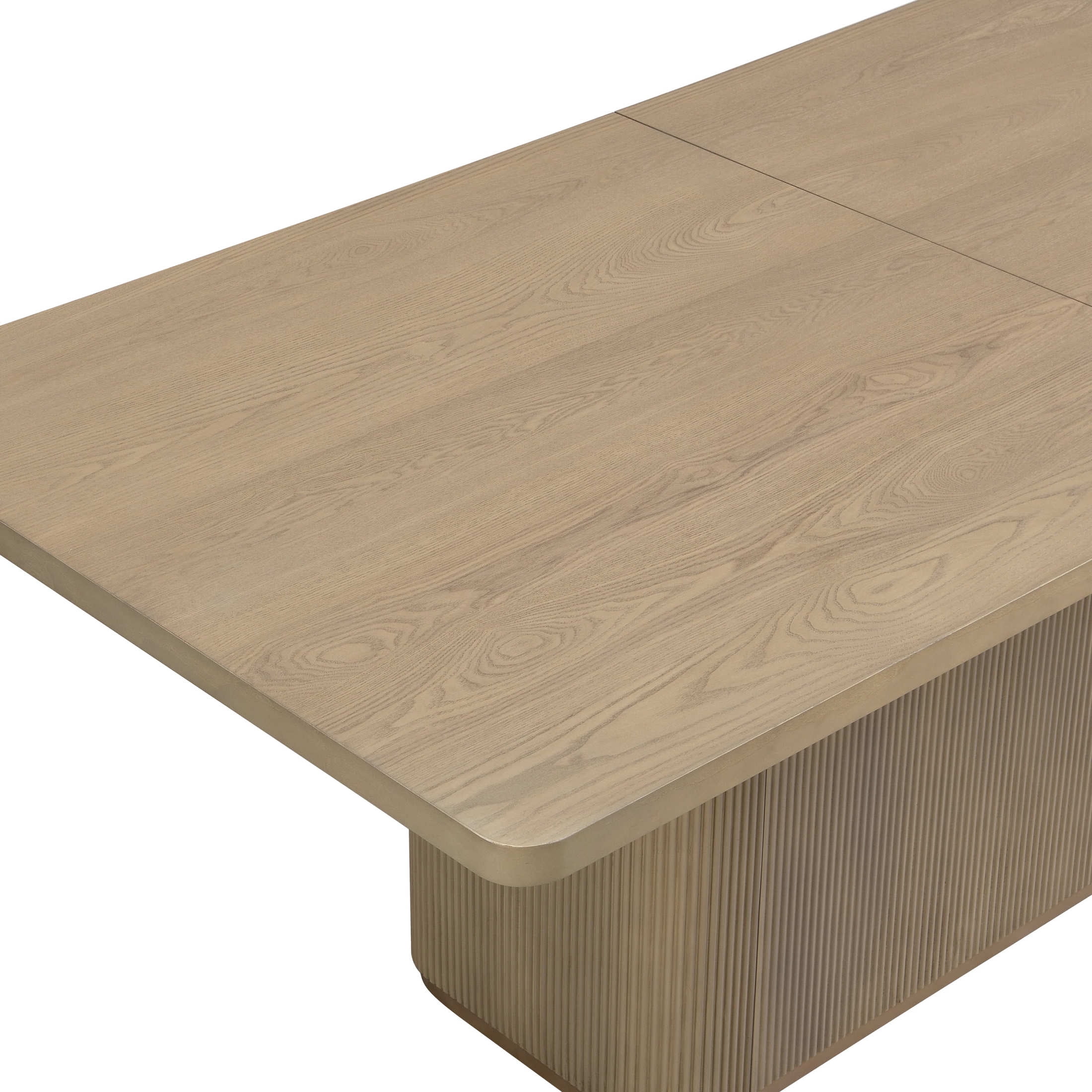 Christopher Knight Home 84" Rectangular Wood Dining Table for 6-8 people with Solid Pillar Base, Natural