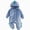 Blue, variant on XZNPDUCQ 12-18 Months Unisex Baby Baby Romper Newborn Infant Clothes Boys And Girls Baby Rompers Sleep & Play One-Piece Bodysuit,A26-Blue