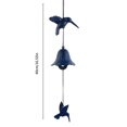 thumbnail image 3 of Ganfancp Carillón de Viento Colgante Vintage Scenic View Guesthouse Balcón Patio Al Aire Libre Metal Wind Chime Ofertas Del Día Campanas de Viento X1, 3 of 7