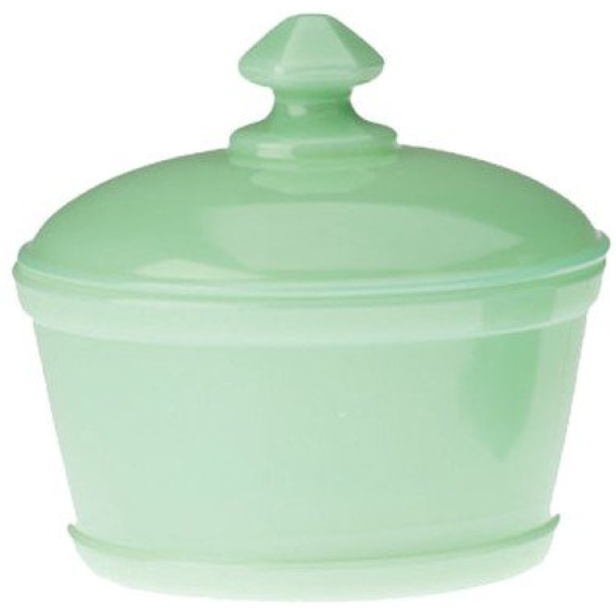 Mosser Jadeite Round Butter Dish / Tub