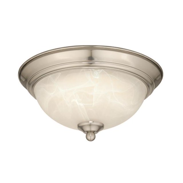 Vaxcel International C0074 LED 11 in. Flush Mount - Satin Nickel