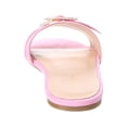 thumbnail image 3 of Stuart Weitzman Crystal Buckle Suede Slide, 6, Pink, 3 of 5