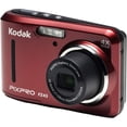 thumbnail image 2 of Cámara Digital Kodak PIXPRO Friendly Zoom FZ43-RD 16MP Zoom Óptico 4X Pantalla LCD 2.7' Rojo, 2 of 2