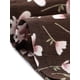 thumbnail image 5 of Vestido sin mangas de media abertura con estampado floral para mujer Inspire Chic, largo hasta la rodilla, con cinturón, en color marrón-rosa floral, 5 of 7