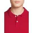 Men's Short Sleeve Pique Polo Shirt, 2Pack