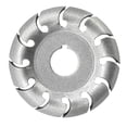 thumbnail image 2 of Paquete de 2 sierras de cadena de acero 12T de disco amoladora angular de 65 mm para herramientas de corte de talla de Macarena Disco angular de talla de madera, 2 of 5