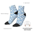 thumbnail image 6 of Pofeuu Daisies Flowers Print 30cm Socks, Adult Running Hiking Socks for Youth and Adult, 6 of 7