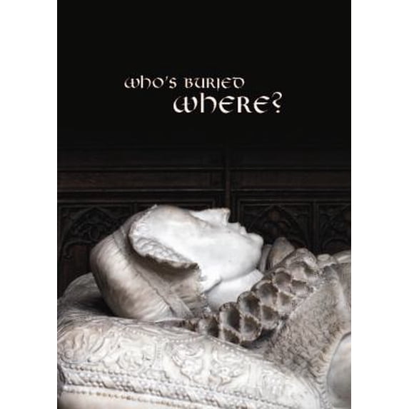 Pre-Owned Who's Buried Where? (Paperback) 0902920855 9780902920859