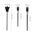 thumbnail image 2 of LOLIPPYY 1Set Resin Mixer Paddles Black Plastic Drill Attachment for Easy Epoxy Paint Mixing, 2 of 8