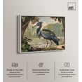 thumbnail image 2 of Bird in Fauna Canvas Print Landscape Art by Art Remedy, Silver Frame, 20 x 16, 2 of 6
