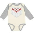 thumbnail image 3 of Inktastic Ten Pins for Bowling Boys or Girls Long Sleeve Baby Bodysuit, 3 of 5