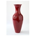 thumbnail image 2 of Drevy 36" Tall Classic Bamboo Floor Vase Handmade for Dried Flowers Branches Fillers Look for Any Dining Room, Living Room, Or Office (Mahogany Red), 2 of 2