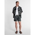 thumbnail image 2 of Kacey Lee Men's Button Up Woven Shirt with Short Sleeves, Sizes S-2XL, 2 of 5