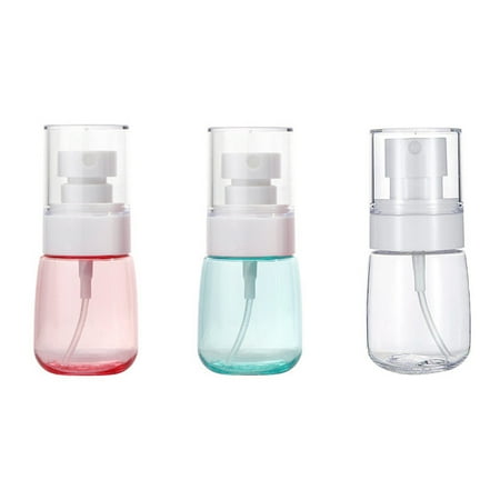 

Fsqjgq Home Essentials Acrylic Tumblers 3Pc Empty Bottle Small Spray Bottle Travel with Sprayer 30Ml Piglet Mugs Coffee for Adults Kitchen Essentials for New Home Clear Blue Pink