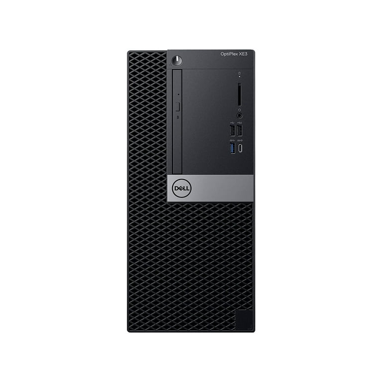Dell Optiplex XE3 Desktop, Intel Core i3-8100 3.6GHz, 8GB RAM, 1TB SSD, DVDRW, DisplayPort, Wi-Fi, Bluetooth, Windows 10 Pro