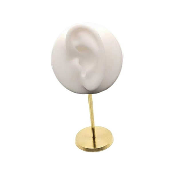 Soporte de exhibición de modelo de oreja, soporte de exhibición de , cesorios de , organizador de joyas para bodas, d Izquierda Blanca Sunnimix Soporte para pendientes