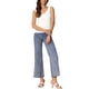 thumbnail image 2 of Chaleco sin mangas para mujer, ligero, con escote redondo, de punto acanalado, camisetas básicas casuales de verano 2025 L blanco, 2 of 5