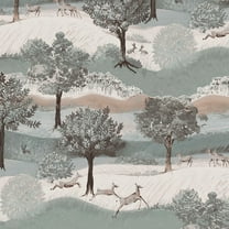 Laura Ashley Hartingdon Jade Green Wallpaper