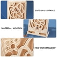thumbnail image 5 of Wooden Marble Game Toy Children Marble Shooting Toy Desktop Educational Toy, 5 of 5