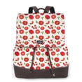 thumbnail image 1 of Fotbe Fresh Red Tomato Mochila Bolso con Estampado para Mujer, Mochila Antirrobo de Nylon Impermeable, Bolsa Ligera de Hombro, 1 of 4