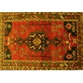 thumbnail image 1 of Ahgly Company Indoor Rectangle Persian Yellow Traditional Area Rugs, 5' x 8', 1 of 4