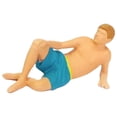 thumbnail image 2 of Figuras pintadas a mano 1:64 escala pequeña piscina hombres personas perfecl ornamento diseño S escala miniatura escenas Diorama Azul, 2 of 8