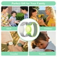 thumbnail image 5 of YUNOVA 2 Pack Kids Wristband for AirTag, Nylon Watch Band GPS Tracker Holder Protective Case Compatible with Apple Air Tag, Adjustable Anti-lost Bracelet for Toddler Baby Children Elders, 5 of 6