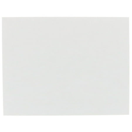 JAM Paper Flat Note Cards 4 1/4 x 5 1/2 White 100/Pack