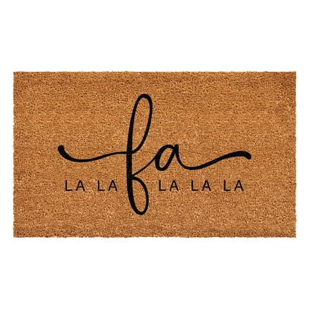 Calloway Mills 111991729 Chic Fa La La Doormat 17" x 29"
