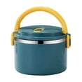 thumbnail image 2 of USUERY Insulated Rice Bucket Lunch Box with Lid Stainless Steel Thermal Container for Adult Worker Meal, 2 of 9