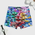 thumbnail image 3 of Power Rangers Men's Underwear Boxer Briefs Breathable Stretch Underwear for Mens Boys, 3 of 7
