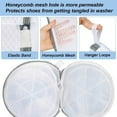 thumbnail image 6 of xaoyunyn Honeycomb Mesh Laundry Bag with Zipper for Washing Shoes,Socks,Underwear Stable Polyester Protection for Free Washing,Easy Storage,Secure Closure, 6 of 6
