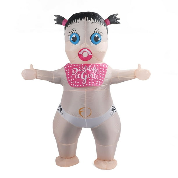 Disfraz inflable para adulto de boo boo, disgraz de adulto para bebé, poliéster 210t, Ligero con pilas para exteriores