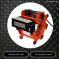 Heater Attachment for Industrial Portable Fan Blower with Overload