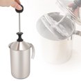 thumbnail image 3 of Kitchen Applicance, Ergonomic Handle Milk Foamer With Spring For Homemade Hot Chocolate For Homemade Macchiato For Homemade Lattes For Homemade Cappuccinos, 3 of 8