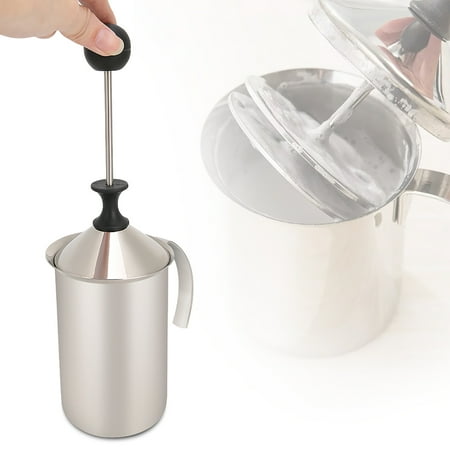 

Stainless Steel Silver Milk Frother Coffee Shop For Home