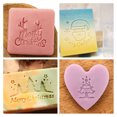 thumbnail image 5 of Christmas Theme Transparent Soap Stamp Natural Organic Soap Making Acrylic Stamps Resin Crafts Making Acrylic Chapters, 5 of 8